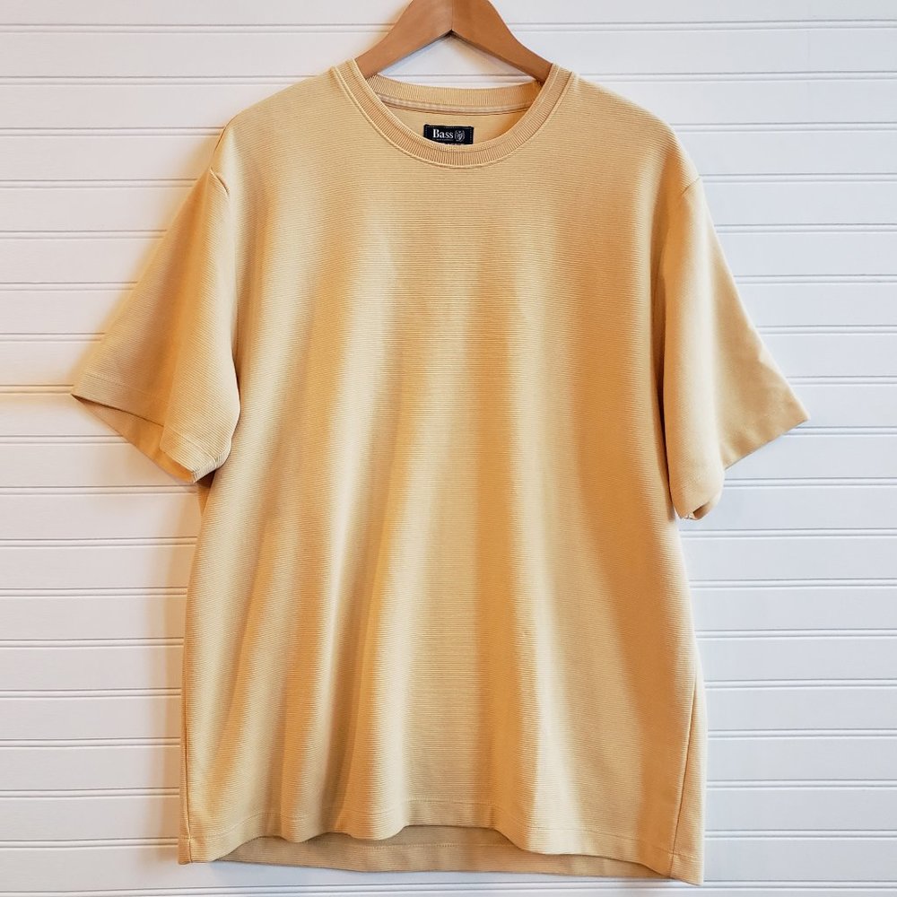 Bass Heavyweight Ribbed Crewneck T-shirt